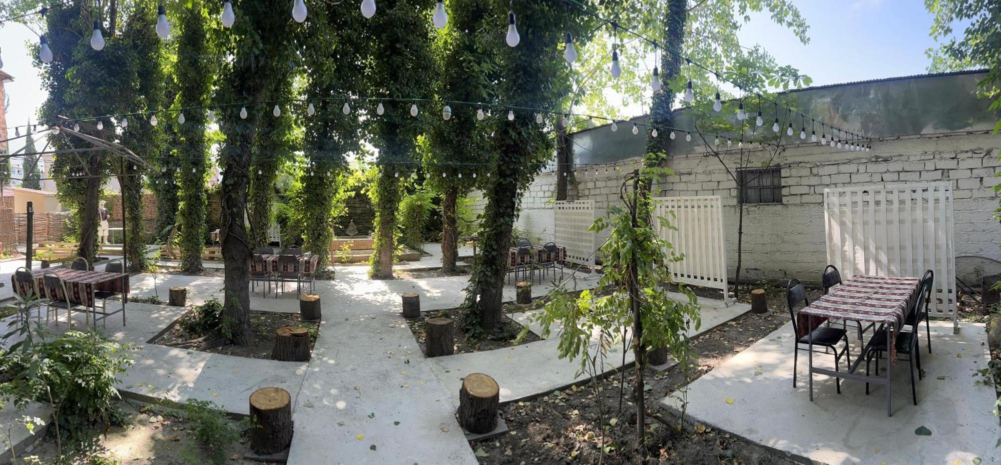 Dost Evi Motel Şǝki Eksteriør bilde