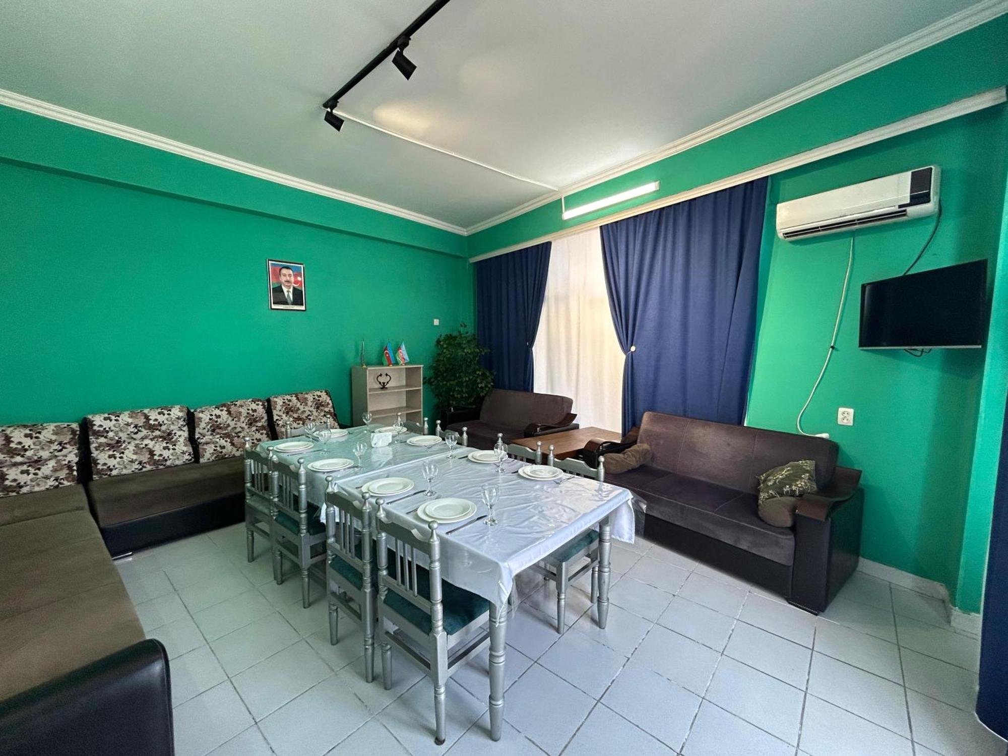 Dost Evi Motel Şǝki Eksteriør bilde