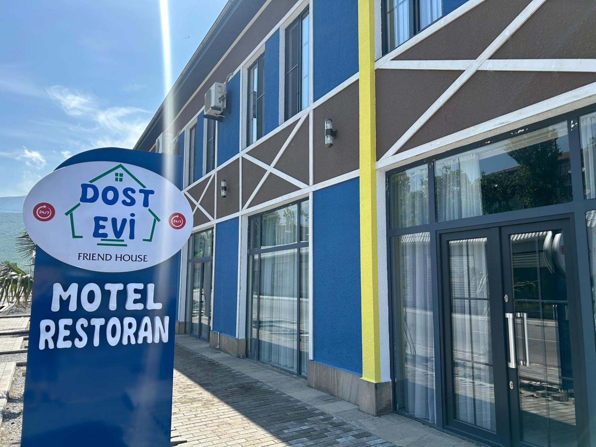 Dost Evi Motel Şǝki Eksteriør bilde